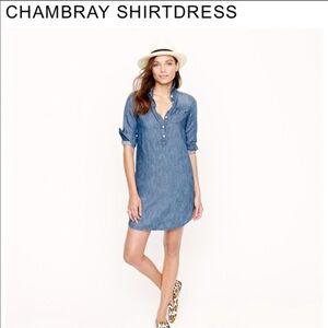 J.Crew Chambray Denim Dress
